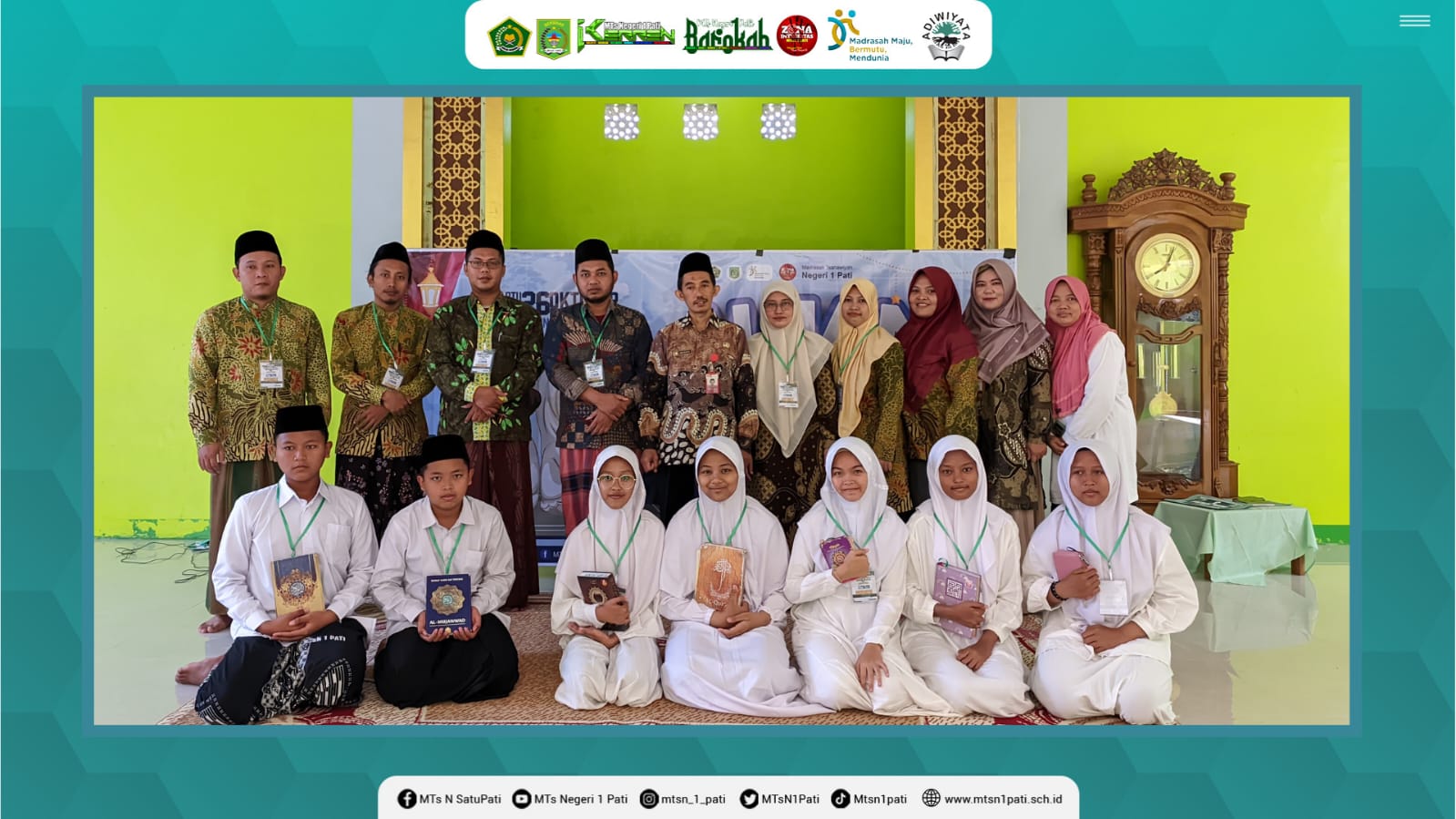 MTsN 1 Pati Kembali Gelar Ujian Tahfidz, 12 Siswa Unjuk Kemampuan