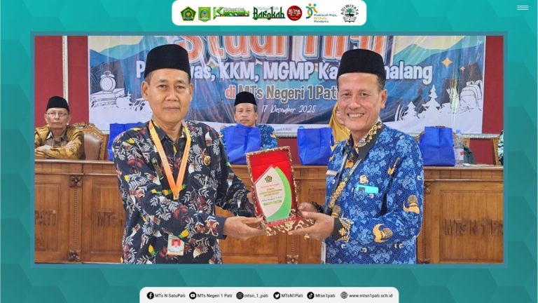 Berbagi Inspirasi, MTsN 1 Pati Terima Studi Tiru KKM dan Penma Kankemenag Pemalang