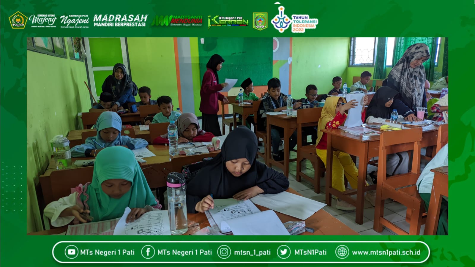 MTsN 1 Pati Kembali Sukses Menghelat Babak Penyisihan JSO Rayon Pati 2024