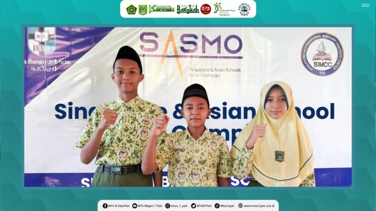Raih Tiga Medali SASMO 2025, MTsN 1 Pati Melenggang ke Singapura