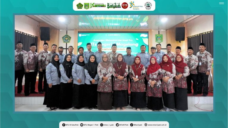 Terima Kunjungan Studi Tiru MTsN 1 Magelang, MTsN 1 Pati Bagikan Rahasia Sukses Pengelolaan dan Pembinaan Prestasi