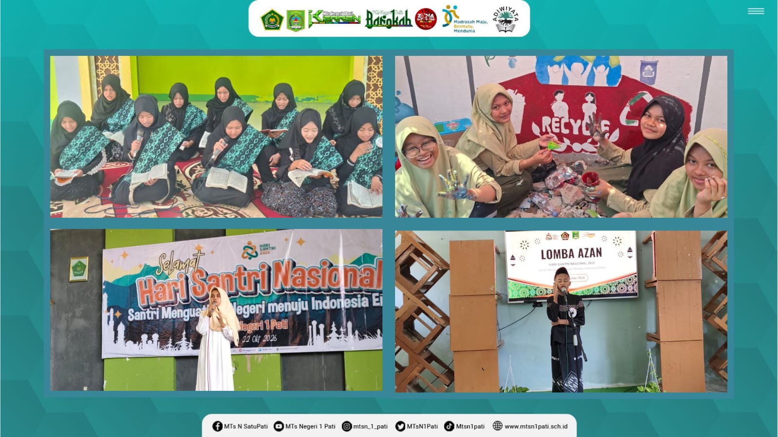 HSN 2026, MTsN 1 Pati Gelar Ajang Asah Kecerdasan Spiritual dan Kreativitas Siswa