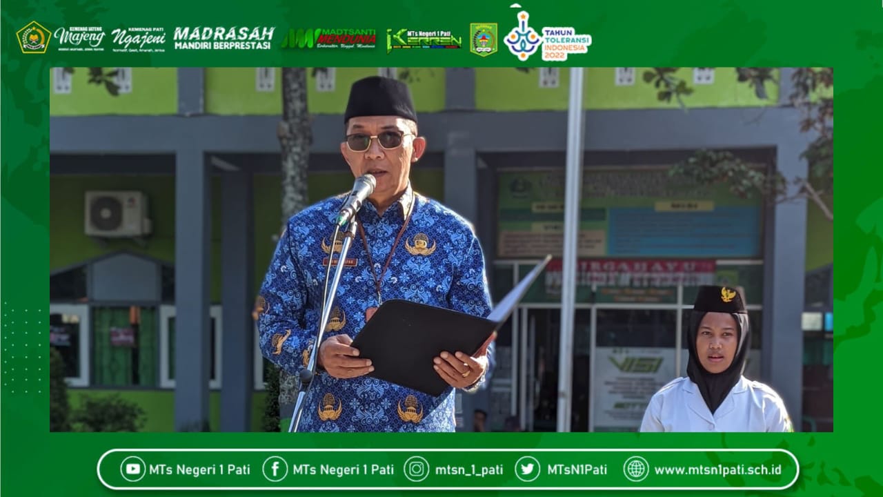 Peringati Hari Lahir Pancasila 2024, MTsN 1 Pati Gelar Upacara dan Doa Bersama